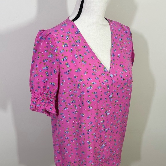 Floral Pink Blouse - Picture 6 of 11